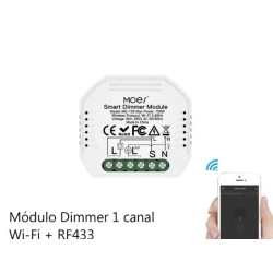 MODULO DIMMER 1 CANAL WIFI + RF 433MHZ