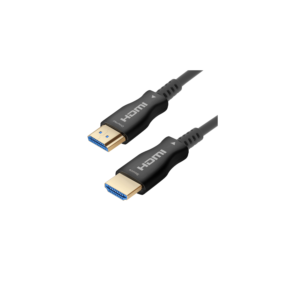 EXTENSAO HDMI 2.0 MACHO-MACHO 4K FIBRA OTICA 50MTS