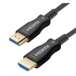 EXTENSAO HDMI MACHO - HDMI MACHO 2.0 4K FIBRA OTICA 30MTS