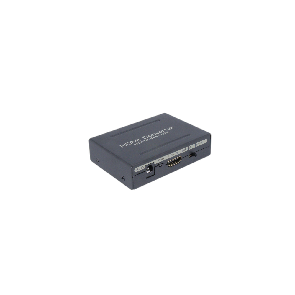 EXRTATOR DE AUDIO C/ HDMI IN/OUT + TOSLINK E RCA
