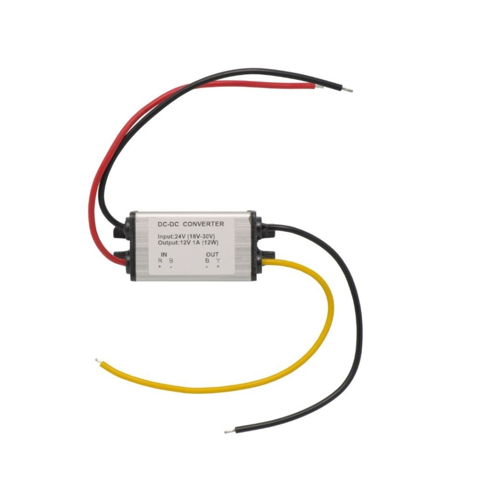 CONVERSOR DC/DC 24VDC-12VDC 1A