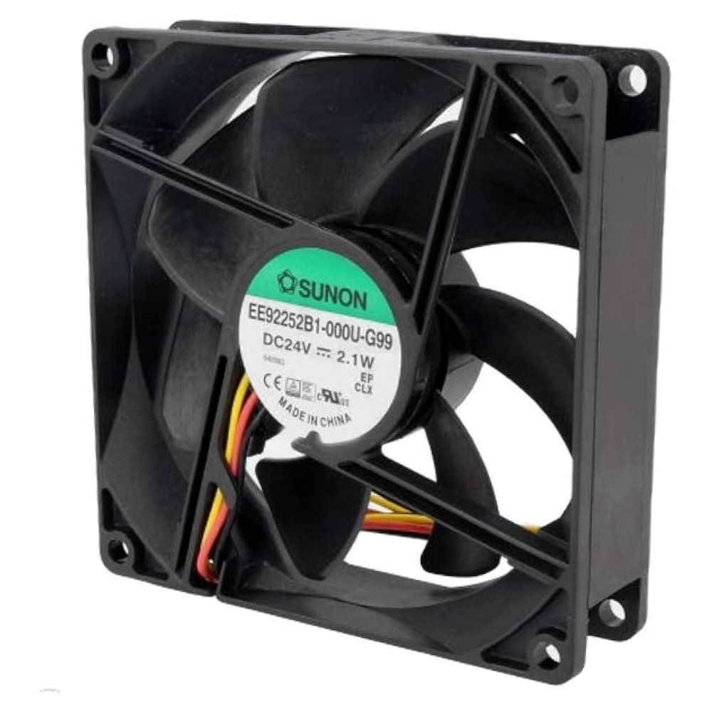 VENTILADOR 24VDC 92X92X25MM 3FIOS SUNON