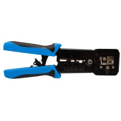 ALICATE P/ CRAVAR FICHAS RJ45 PASSANTES