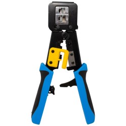 ALICATE P/ CRAVAR FICHAS RJ45 PASSANTES