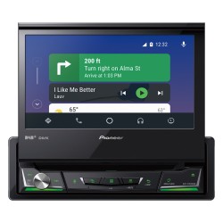 PIONEER AVH-Z7200DAB AUTO RADIO 1 DIN POP UP 7" BT ANDROID / APPLE