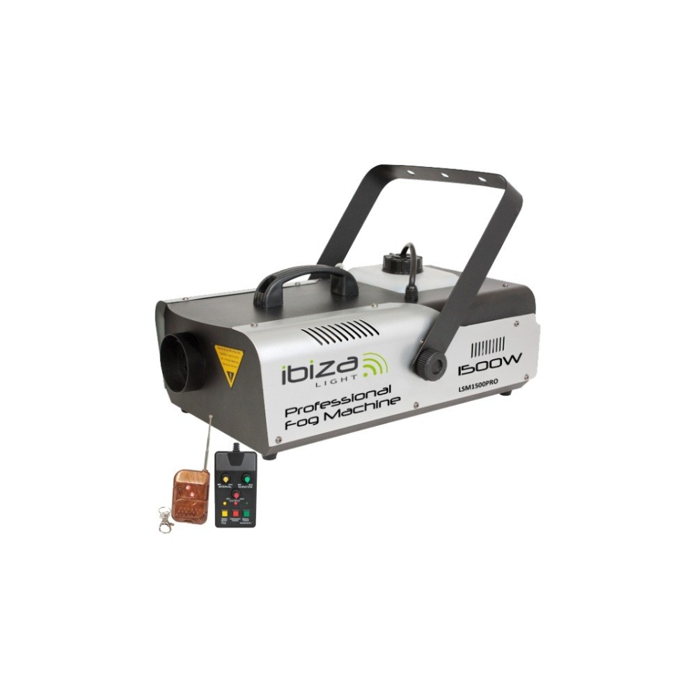 MAQUINA FUMOS 1500W PROGRAMAVEL DMX