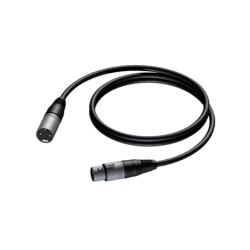 CABO AUDIO XLR FEMEA / XLR MACHO 5MTS BASIC PROCAB