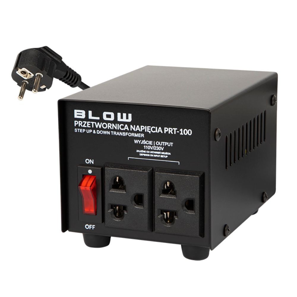 CONVERSOR TENSAO 230-110V / 110V-230V 100W