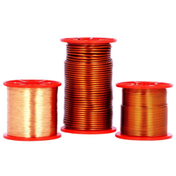 ROLO FIO COBRE ESMALTADO DUPLA CAMADA 0,5mm X 250grs