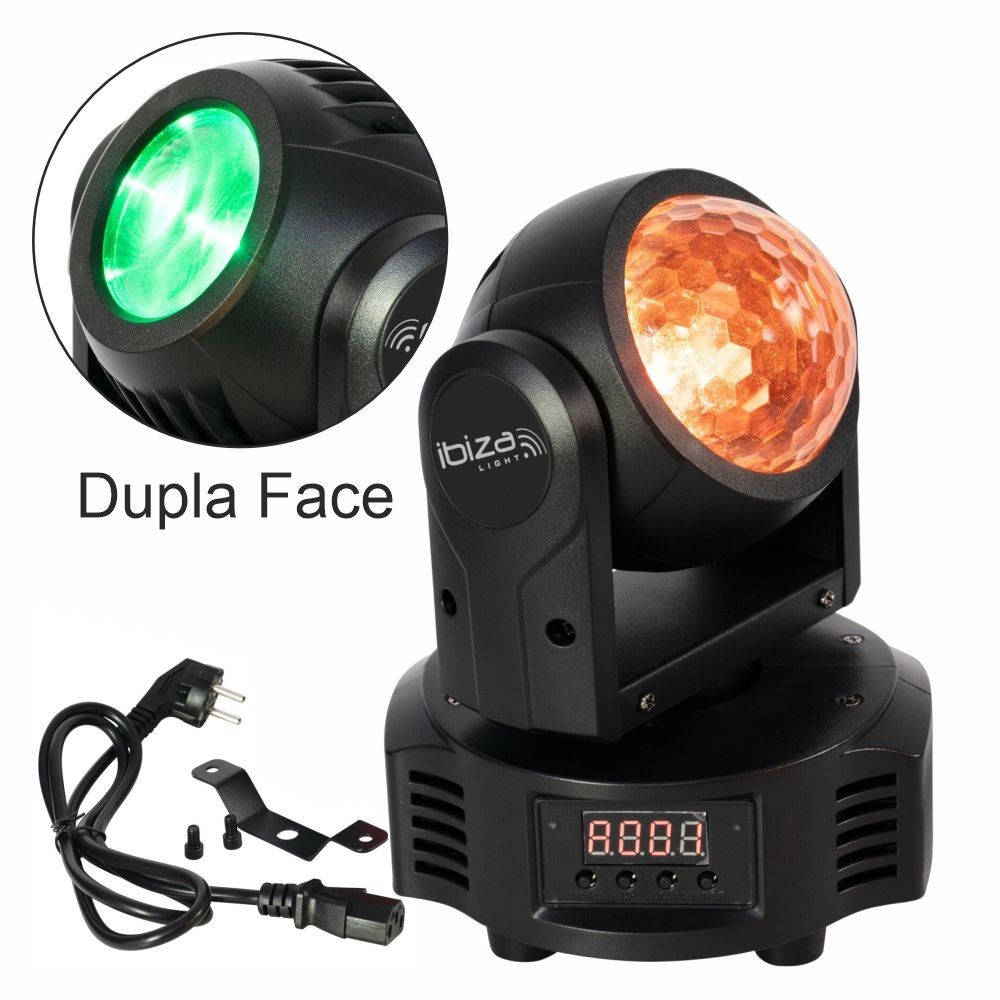 MOVING HEAD ASTRO 2X 10W RGBW DMX
