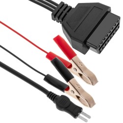 CABO DIAGNOSTICO AUTO OBDII 16P FEMEA P/ CLIPES