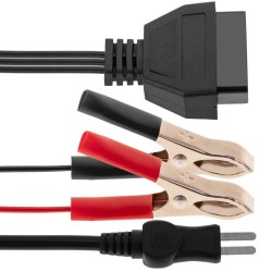 CABO DIAGNOSTICO AUTO OBDII 16P FEMEA P/ CLIPES