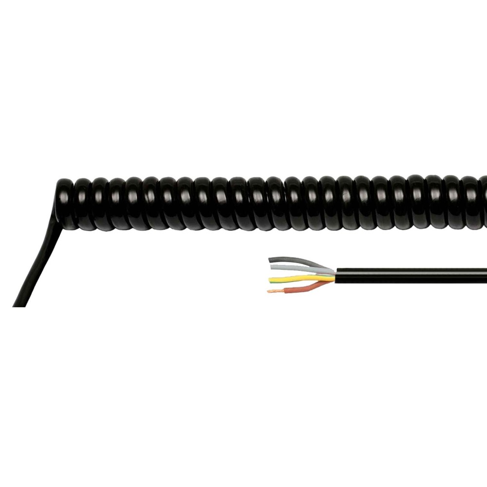 CABO ESPIRAL 4x0.75mm2 300V/500V 0,5MT