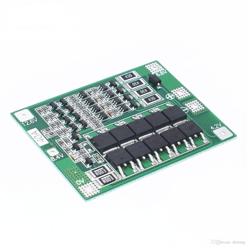 MODULO CARREGADOR BATERIA LITIO 18650 14.8V-16.8