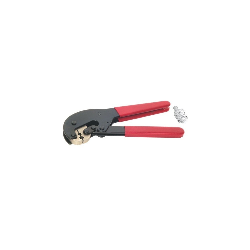 ALICATE CRAVAR FICHAS BNC RG58/RG59