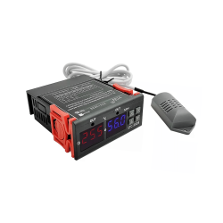 TERMOSTATO DIGITAL C/ SONDA P/ TERMOMETRO E HIGROMETRO STC-3028