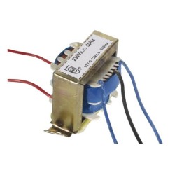 TRANSFORMADOR 230V 2x12V 24VA