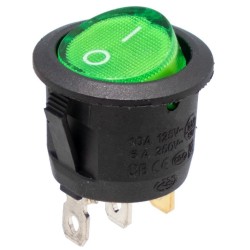 INTERRUPTOR COM LUZ VERDE 250V 6A