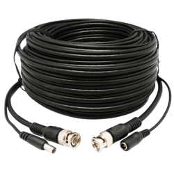 EXTENSAO CCTV RG59 + ALIMENTACAO 20MTS