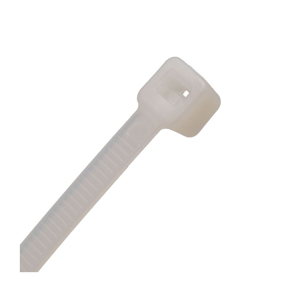PACK 100 ABRACADEIRAS NYLON BRANCA 430x4,8mm