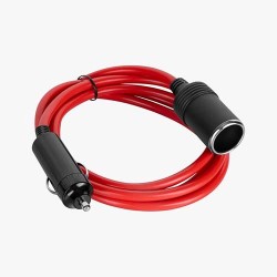 EXTENSAO COM FICHA ISQUEIRO MACHO / FEMEA 12/24V 1.5MT