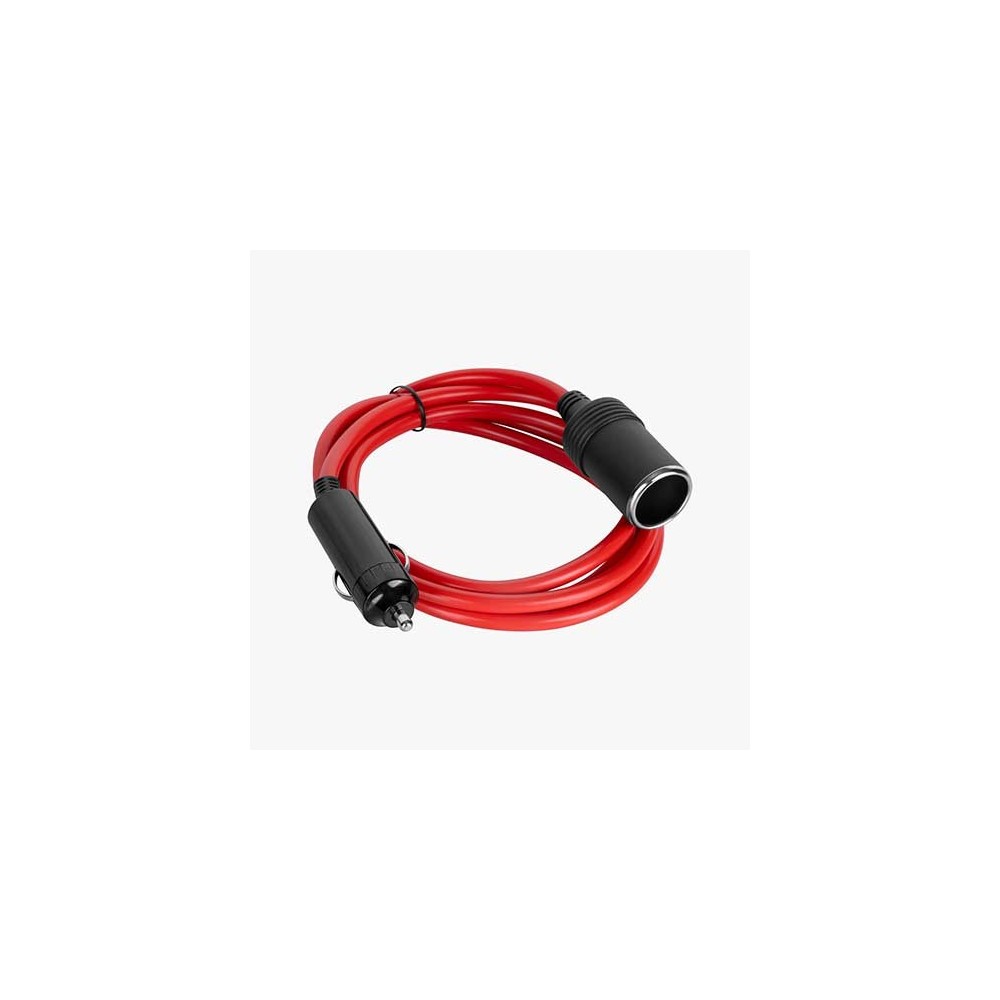 EXTENSAO COM FICHA ISQUEIRO MACHO / FEMEA 12/24V 1.5MT