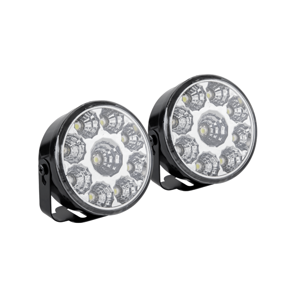 LUZES DIURNAS REDONDAS 12V