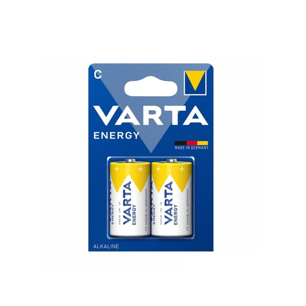 PACK 2 PILHAS ALCALINAS 1.5V LR14 VARTA