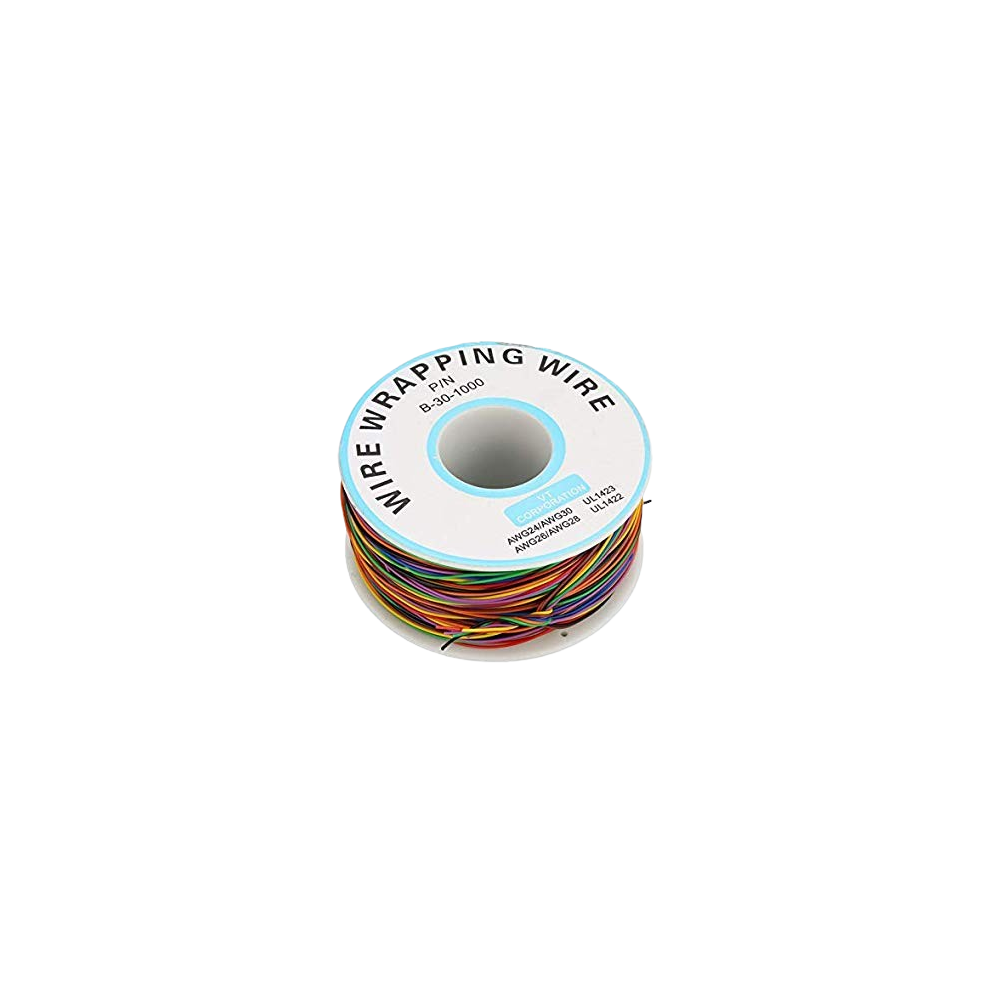 CABO UNIFILAR 0.25mm 8 CORES (ROLO 25MTS)