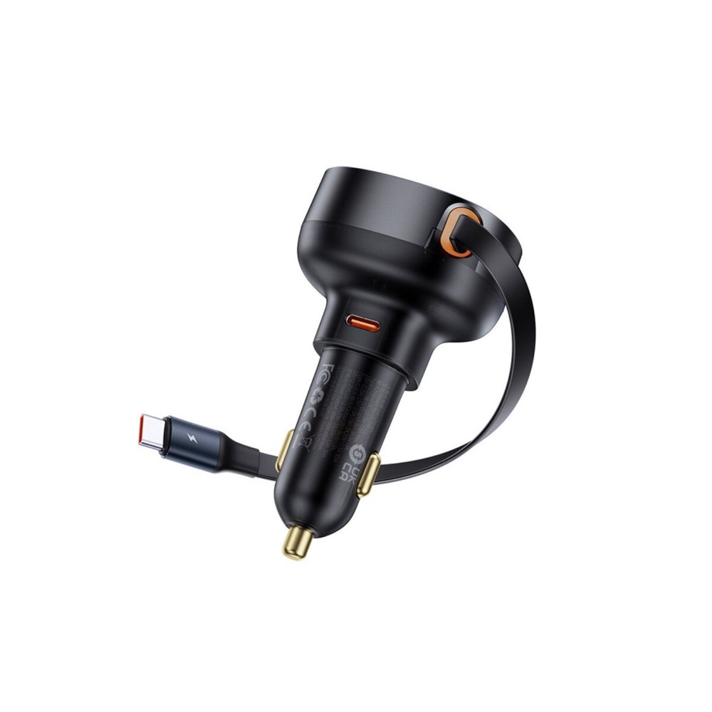 CARREGADOR ISQUEIRO 12/24V 60W 2xUSB-C