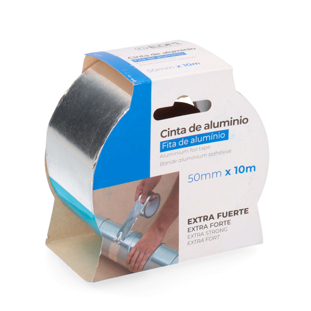 FITA ALUMINIO 5CM X 10M EXTRA FORTE