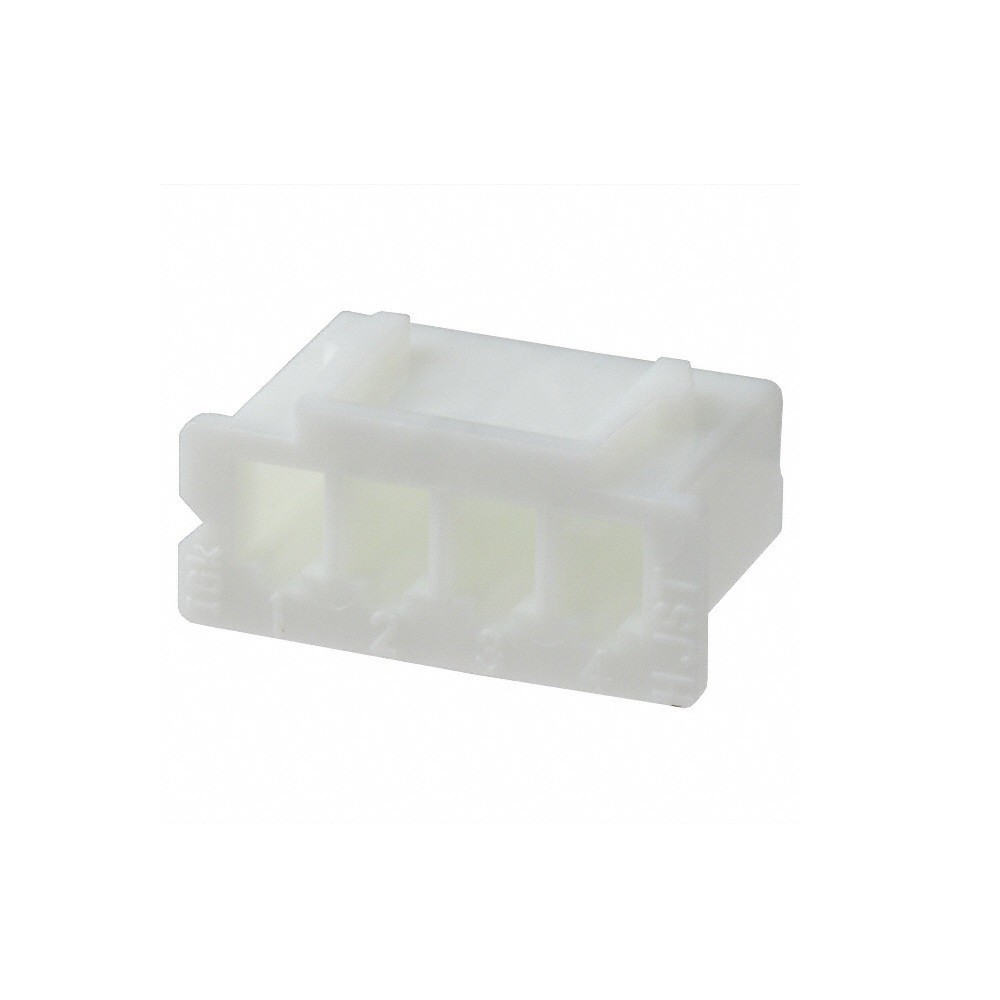 FICHA FEMEA JST 4 PIN XH RASTER 2.5mm S/ TERMINAIS
