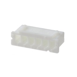 FICHA FEMEA JST 6 PIN XH RASTER 2.5mm S/ TERMINAIS