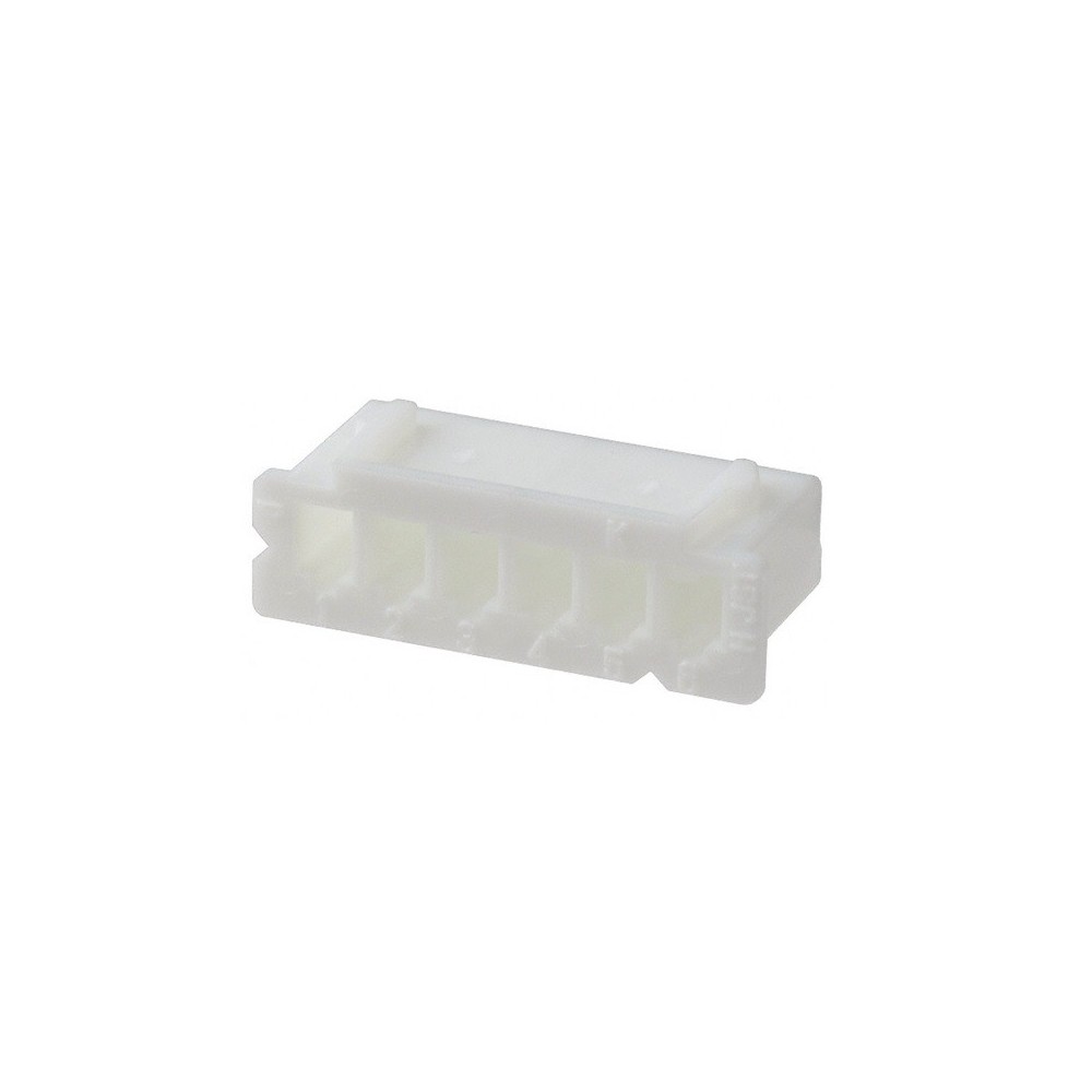 FICHA FEMEA JST 6 PIN XH RASTER 2.5mm S/ TERMINAIS