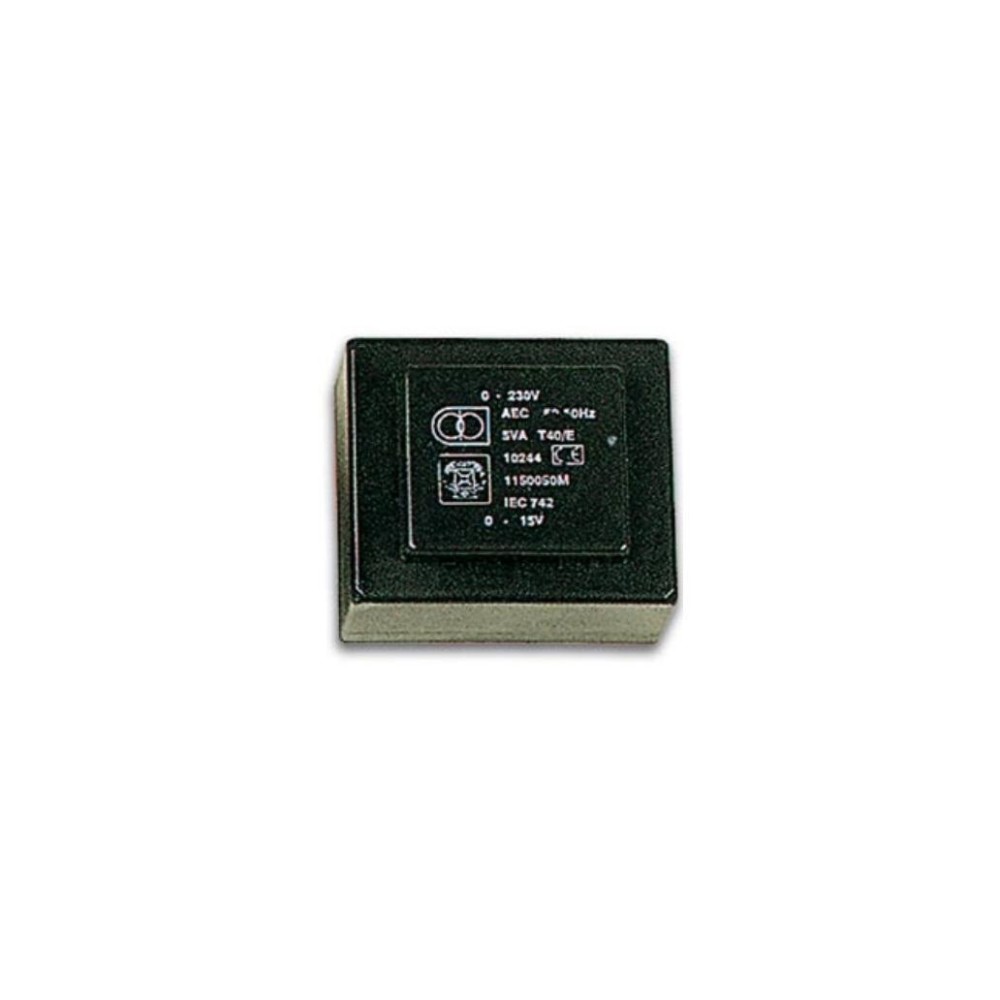 TRANSFORMADOR ENCAPSULADO 220V 24V 2.5VA