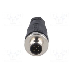 FICHA M12 5 PINOS MACHO IP67