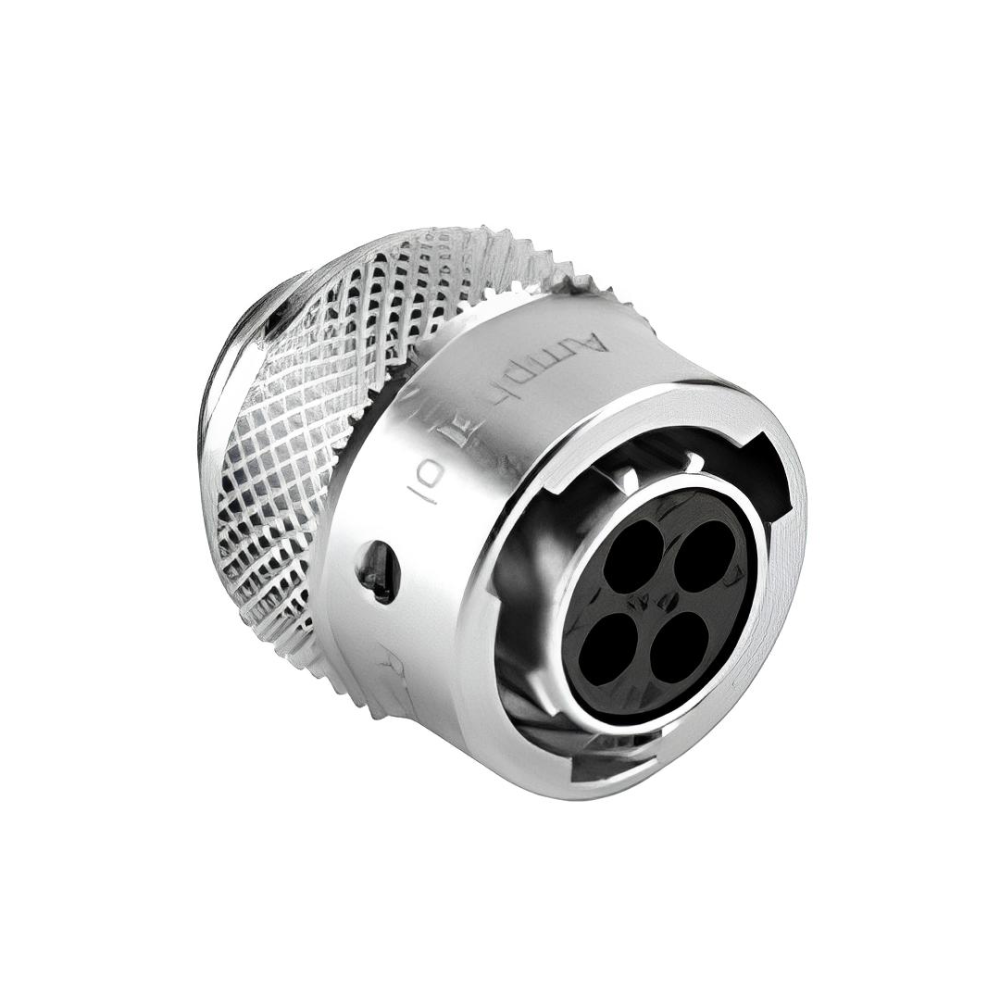 FICHA REDONDA INDUSTRIAL RT360 MACHO 4P AMPHENOL
