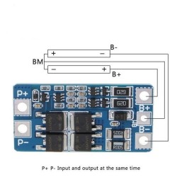 MODULO CARREGADOR BATERIA LITIO 18650 8.4V 10A
