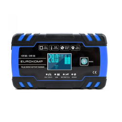 CARREGADOR DE BATERIAS 12/24V 8A LCD