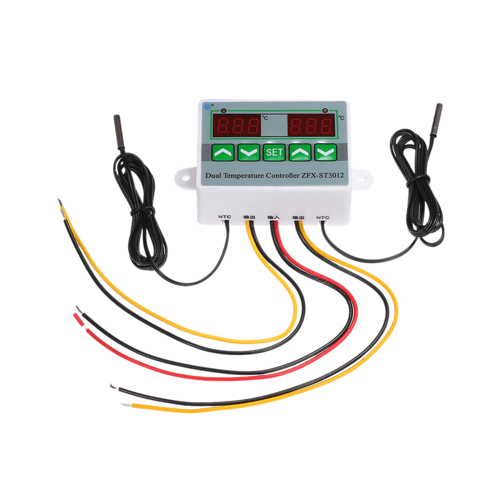 TERMOSTATO DIGITAL DUPLO 230VAC