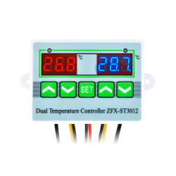 TERMOSTATO DIGITAL DUPLO 230VAC