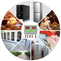 TERMOSTATO DIGITAL DUPLO 230VAC