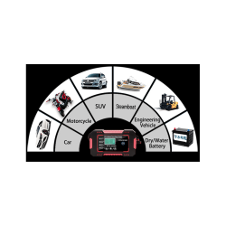 CARREGADOR BATERIAS 12V 6A