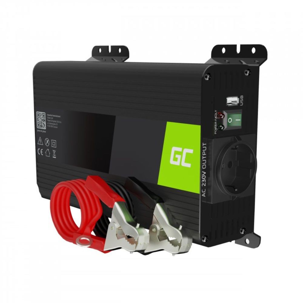 INVERSOR 12VDC/230VAC 300W ONDA PURA GREEN CELL