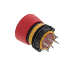 BOTÃO DE EMERGÊNCIA TIPO COGUMELO NC x2  C/ LED