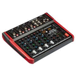 PROEL PLAYMIX8 MESA MISTURA 8CANAIS USB MP3 C/ EFEITOS / EQ.