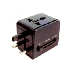 FICHA ADAPTADORA VIAGEM 2xUSB-A