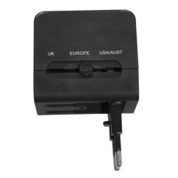 FICHA ADAPTADORA VIAGEM 2xUSB-A