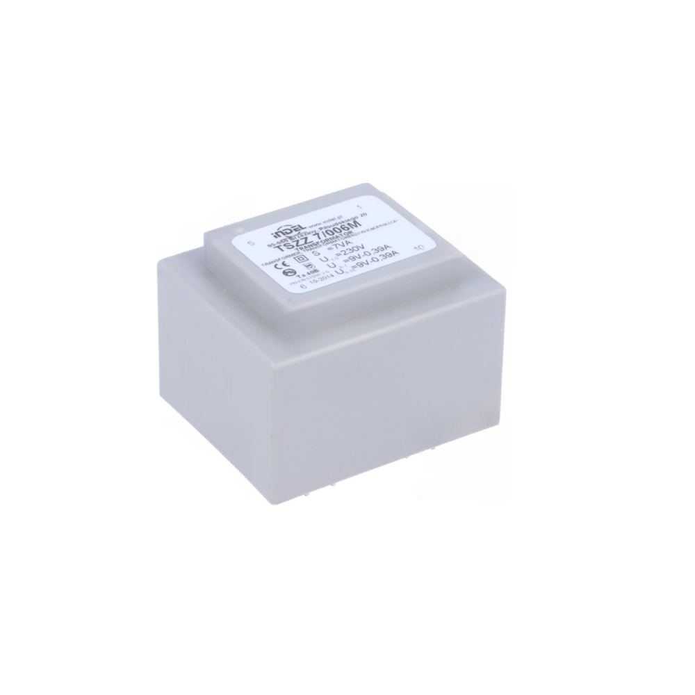 TRANSFORMADOR ENCAPSULADO 230VAC 9V 9V 7VA
