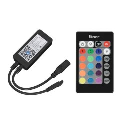 CONTROLADOR FITA LED RGB 12V C/ COMANDO SONOFF